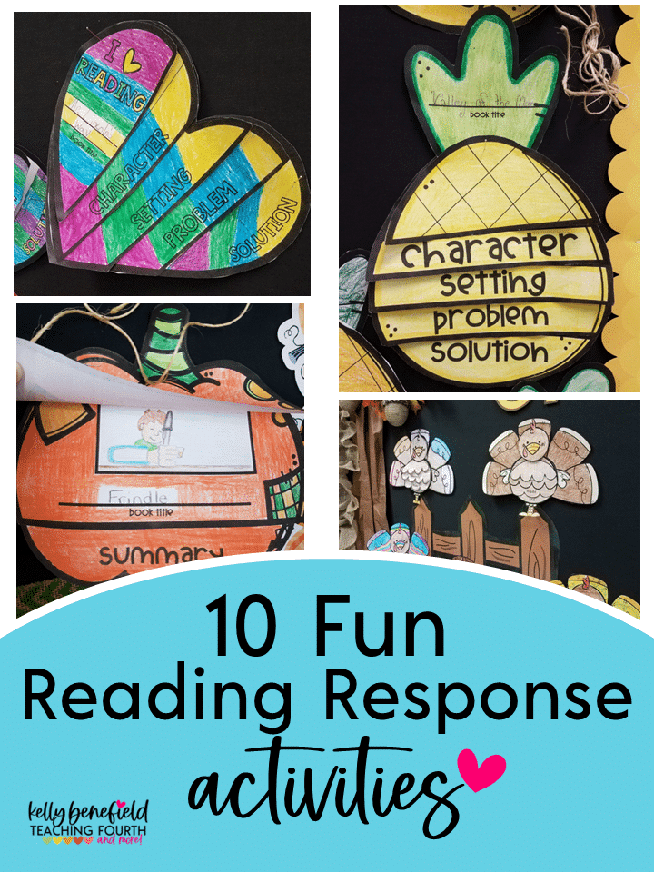 fun reading response activities
