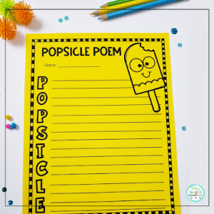 Popsicle Acrostic Poem