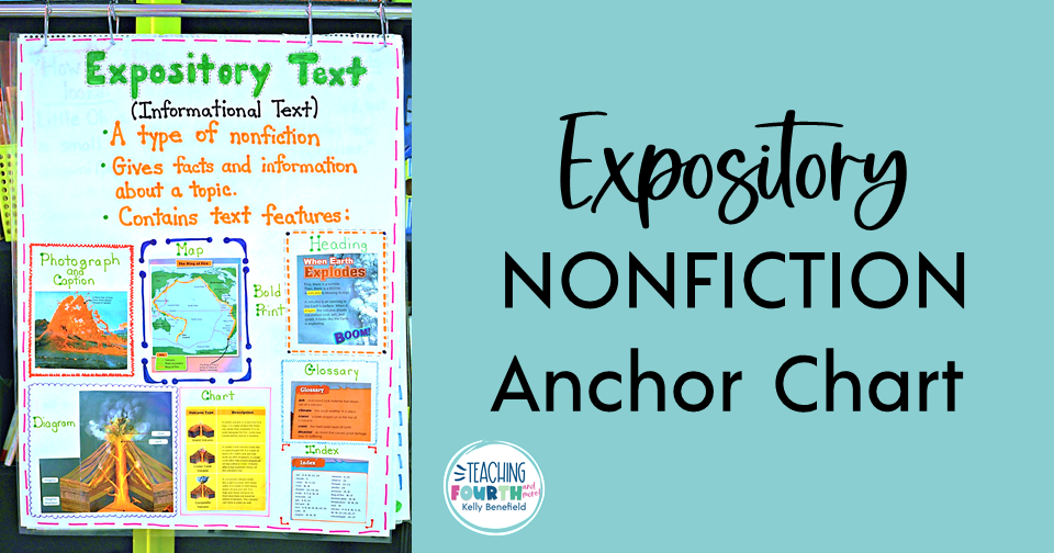 expository nonfiction anchor chart