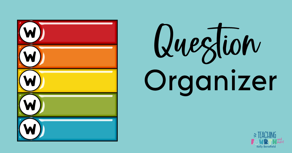 types of graphic organizers question organizer
