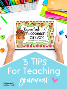tips for teaching upper elementary