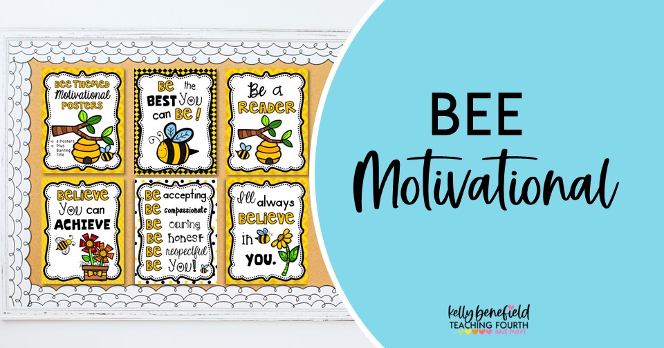 Bee Themed Motivational Bulletin Board