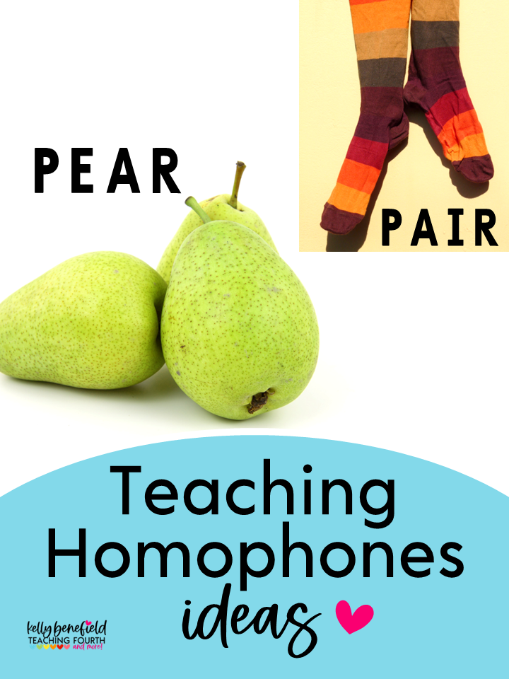 ideas for teaching homophones