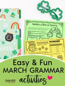 March grammar activities