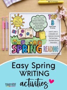 spring writing activities