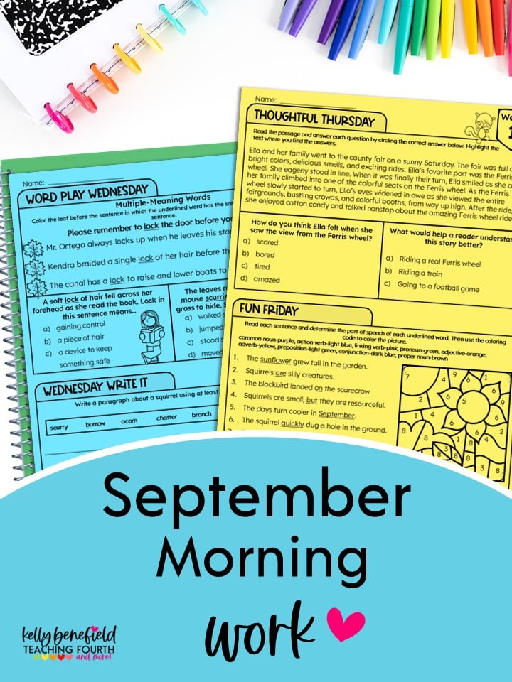 September morning work