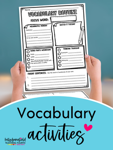vocabulary activities